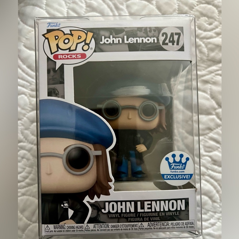 New Funko Pop Rocks John Lennon Collectible